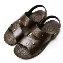 Новинка года; летние мужские тапочки; повседневные пляжные мужские тапочки; летние домашние шлепанцы на плоской подошве; тапочки; размеры 40-45;#35