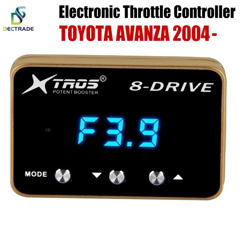 Dectrade Car Electronic Throttle Controller Racing Accelerator Potent Booster For Toyota Avanza 2004- Tuning Parts 8 Drive