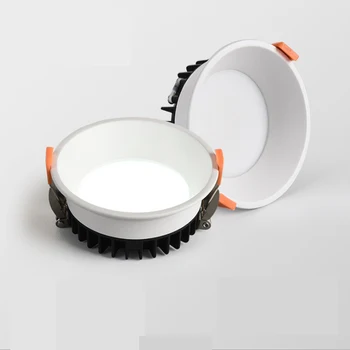 

Three Color Light Changeable LED spot lights Recessed ceiling lamp 15W 10W 7W living room simple Nordic led Spotlight lighting