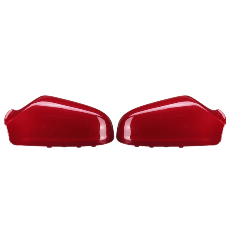2 шт. Глянцевая красная крышка для зеркала заднего вида Vauxhall Opel Astra 2005 2006 2007 2008 2009