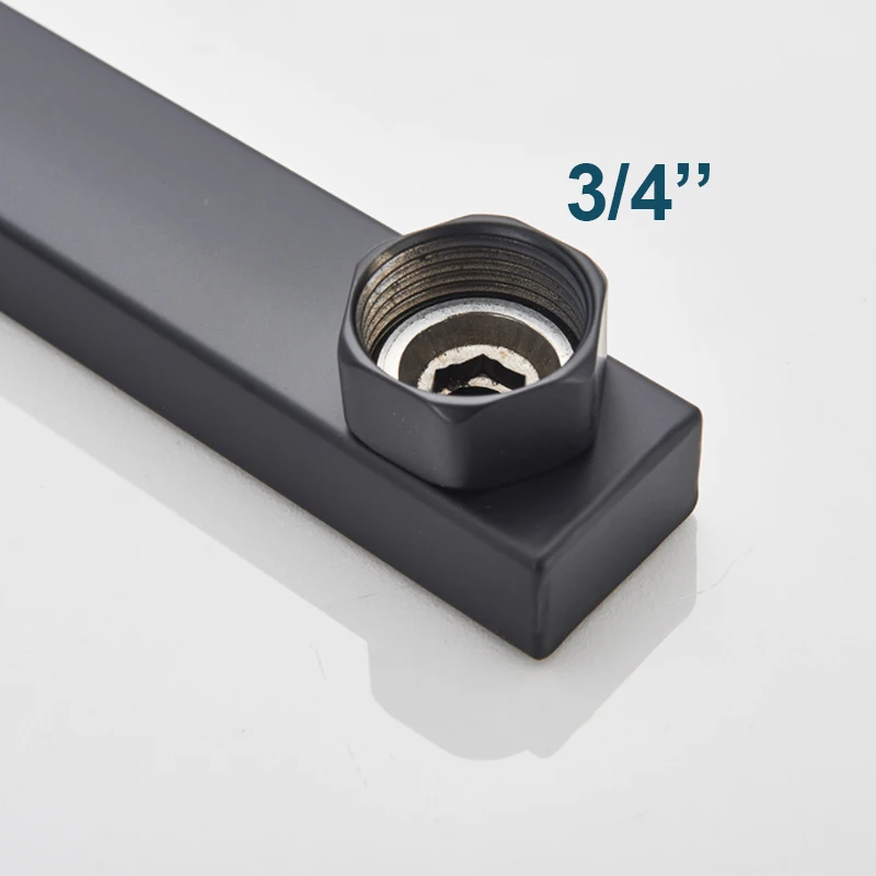 Square Extension Tube Shower Faucet Universal Interface Extend Tubes