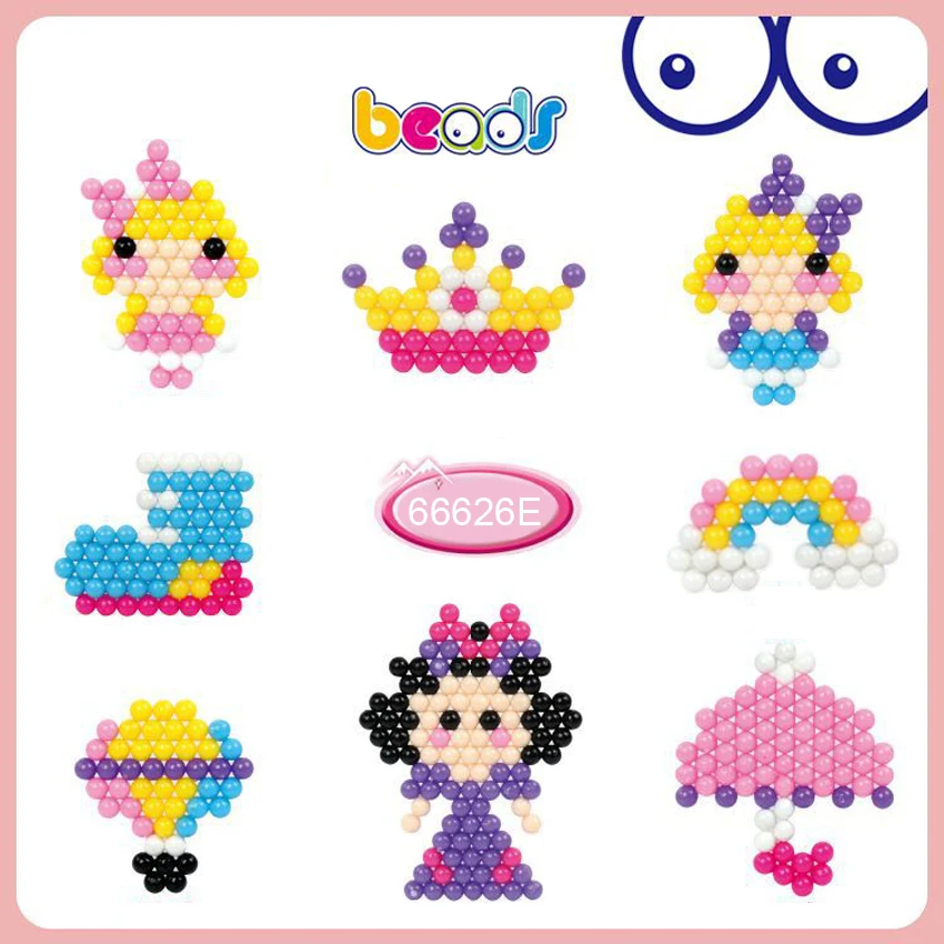 DOLLRYGA детская игрушка вода липкие бусины набор игрушка DIY волшебные бусины ручной работы аксессуары Развивающие головоломки игрушки для детей