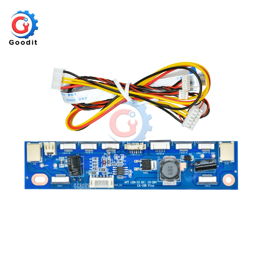 Retroilluminazione A Led Inverter Multifunzione Inverter Retroilluminazione Led Scheda Corrente Costante Scheda Driver 12 Connettori Tester Striscia L