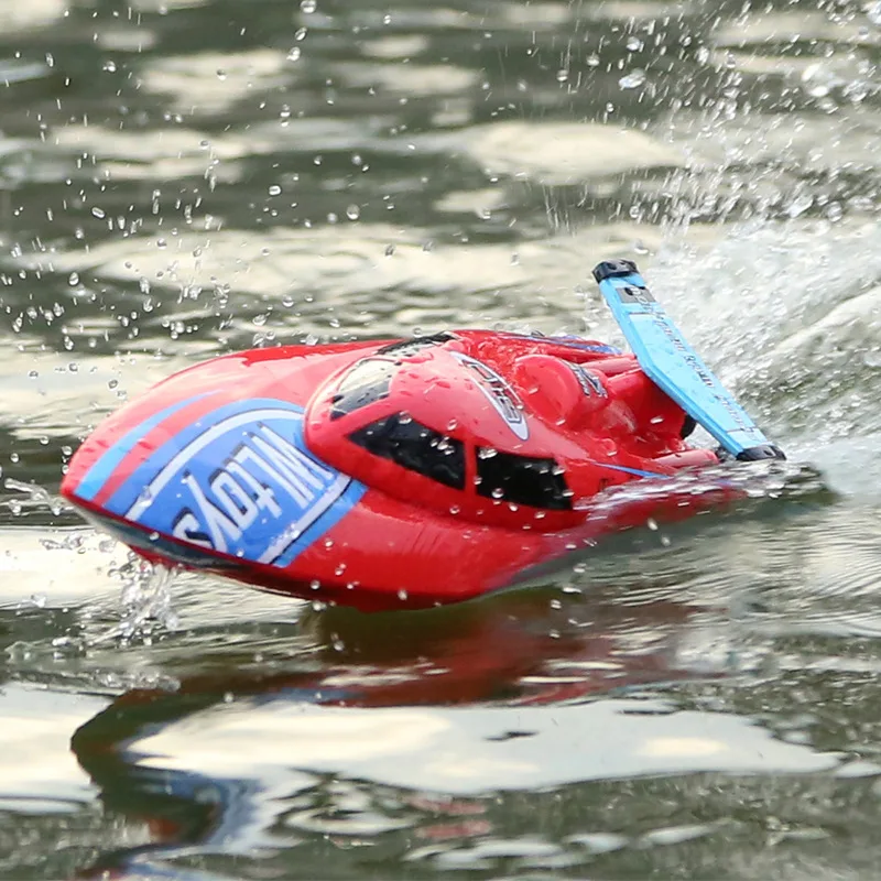 

Weili Wl911 High-Speed Speedboat Remote Control Boat Navigation Model Roll-over 2.4G Water Surfing Swimming Toy