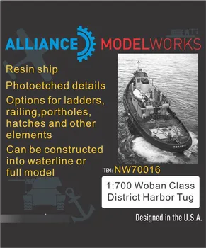 

1/700 Resin Ship Woban Class District Harbor Tug NW70016 Model Drop Shipping