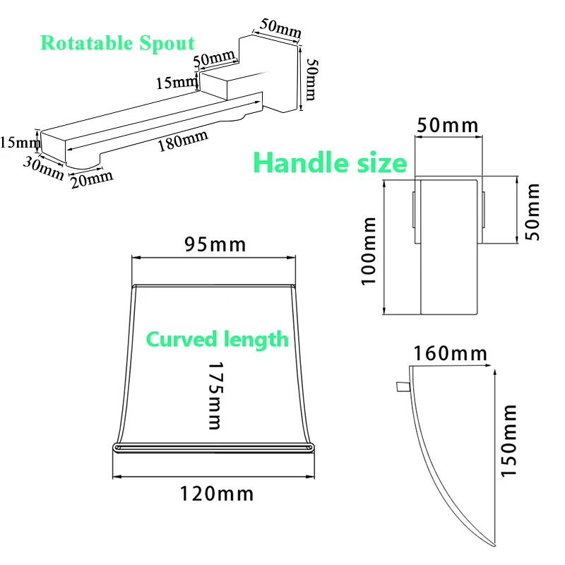 ULGKSD-Basin-Faucet-Chrome-Black-Brass-Hot-and-Cold-Water-Mixer-Tap-Single-Handle-Wall-Mount