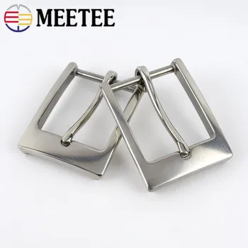 

Deepeel 1pc/3pcs 35mm Stainless Steel Belt Buckles Men Pin Buckle Belt Head DIY Leather Craft Hardware Decorative AccessoryZK842