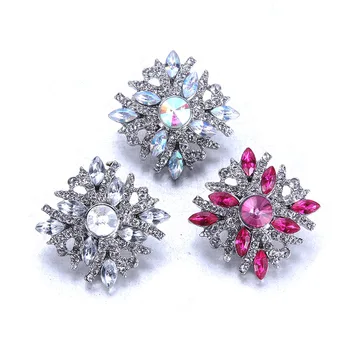 

Wholesale 10pcs/lot 18mm Snap Jewelry Mix Many Styles 18mm Metal Snap buttons buttons Rhinestone Snaps Jewelry Bracelet