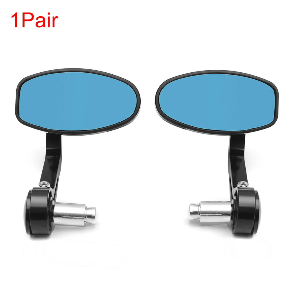 

2PCS Rearview Mirror Side Mirrors Rearview Mirror Motorcycle Bar End Motorbike Clear Motocross