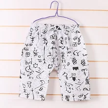 Летние Детские укороченные штаны, штаны-шаровары, универсальные детские штаны без открытой промежности для мальчиков и девочек