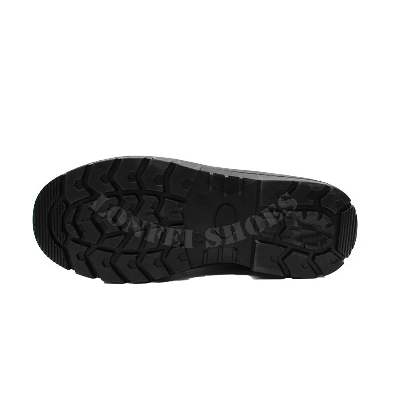 Черная натуральная кожа плюс искусственная шерсть теплая подкладка морозостойкие зимние рабочие ботинки со стальным носком Защитная обувь для мужчин для улицы