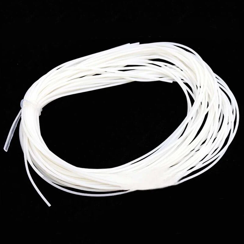 5M/1M Diameter 1.5mm 2mm 3mm 6mm 8mm 10mm 12mm 16mm Waterproof Weatherstrip Solid Silicone Rubber Cord White Seal O Ring Cord