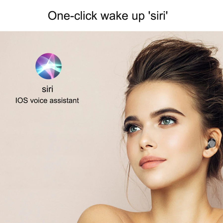 TWS, беспроводные наушники, Bluetooth 5,0, наушники с шумоподавлением, стерео наушники, Беспроводная Bluetooth гарнитура для телефонов