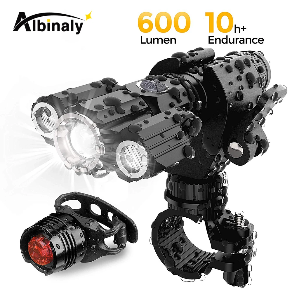 Cheap USB charging bicycle light 4 lighting mode super bright LED three lamp flashlight high quality waterproof bike accessories 0 Cheap USB charging bicycle light 4 lighting mode super bright LED three lamp flashlight high quality waterproof bike accessories 0