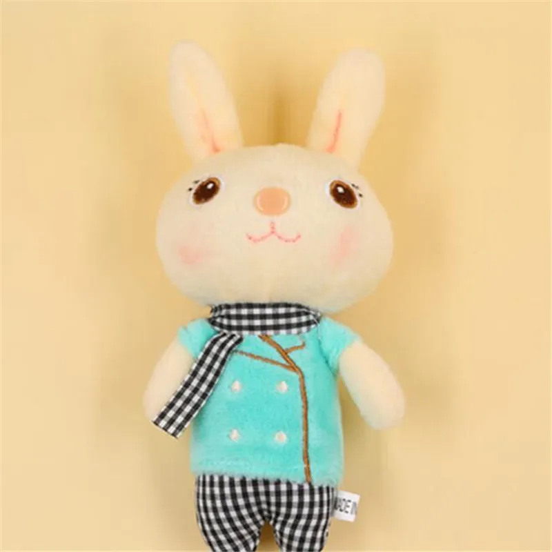 1pcs creative cute rabbit plush toys doll high grade pp cotton padded decorative pendant for boys 3