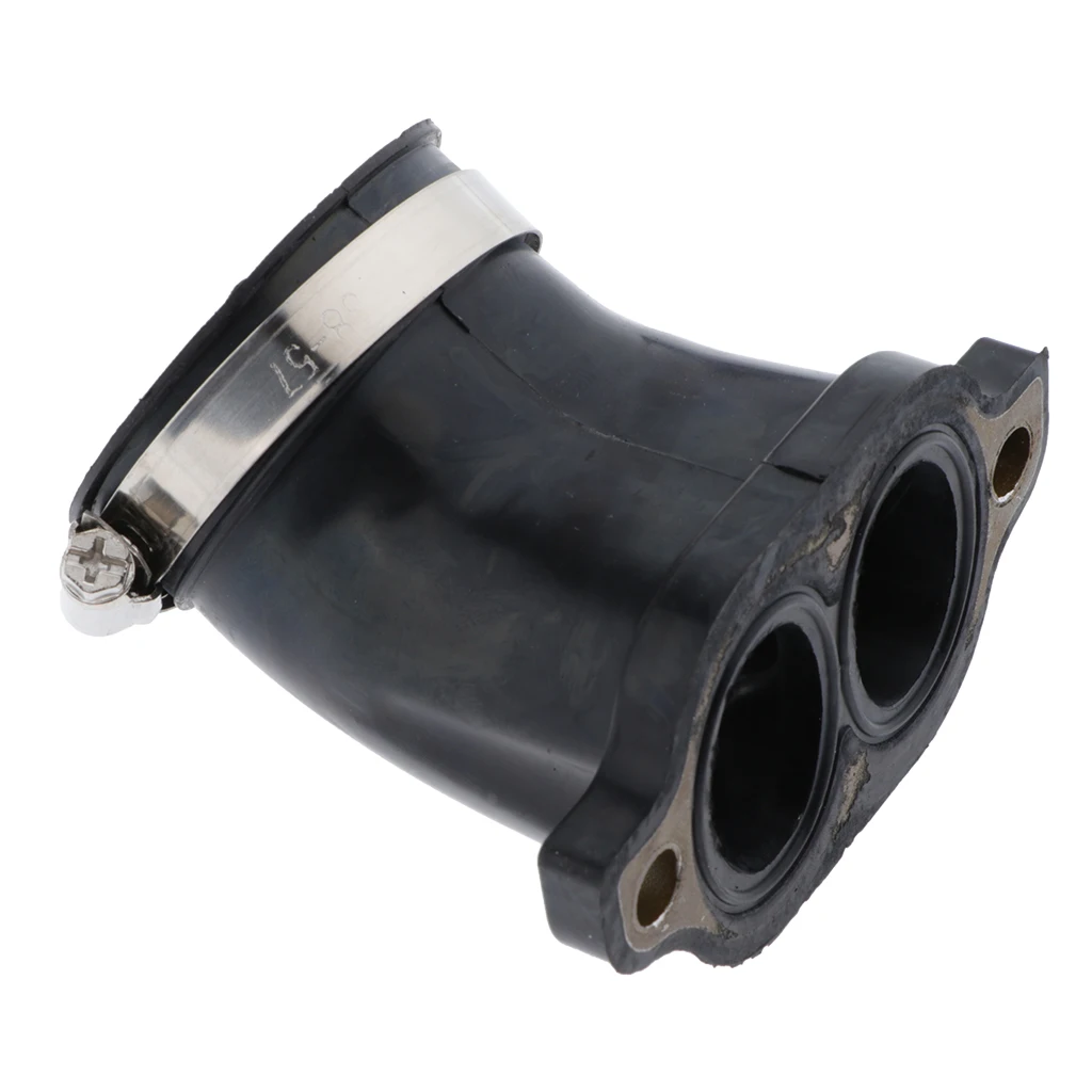 Carburetor Intake Manifold Boot for Polaris 1253527 ATV UTV Ranger Sportsman Throttle Body Adapter
