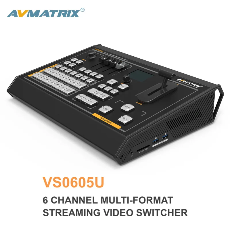 Avmatrix-VS0605U 6 ä Է Ƽ  ̺ Ʈ ó, PGM ȭ SDI/HDMI ȣȯ  ó