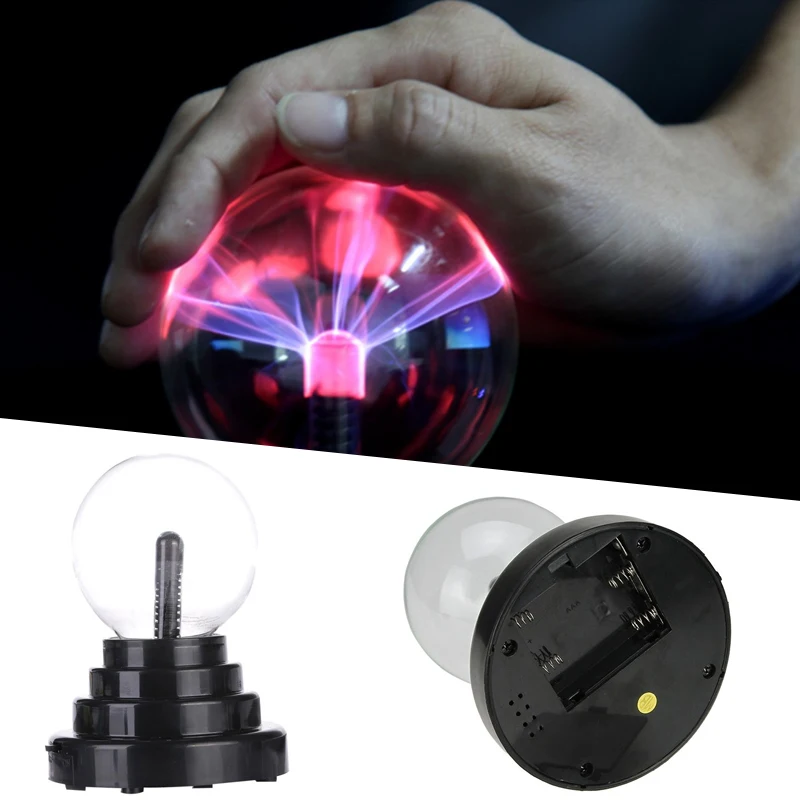 

USB Plasma Sphere Lightning Lamp Lights Glass Ball Decoration Party Vintage