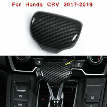 

Auto Interior ABS Gear Shift Cover Decoration Stickers Fit For Honda CRV CR-V 2017 2018 2019 Car Styling Accessories