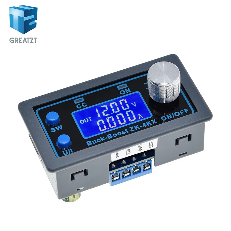 ZK 4KX CNC DC DC Buck Boost Converter CC CV 0.5 30V 4A Power Module