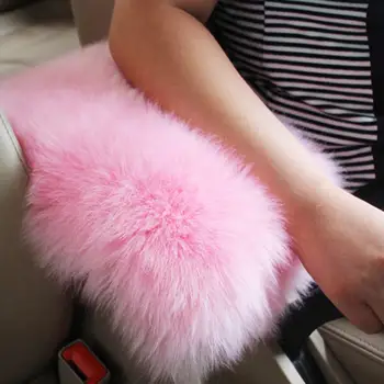 

Winter Soft Plush Universal Car Center Console Box Armrest Cushion Pad Cover 2019