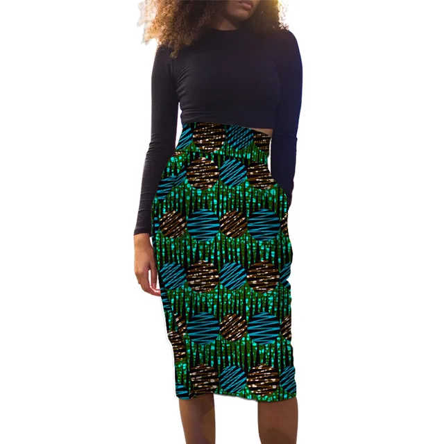 Vwaire African Pencil Skirt - Image 6
