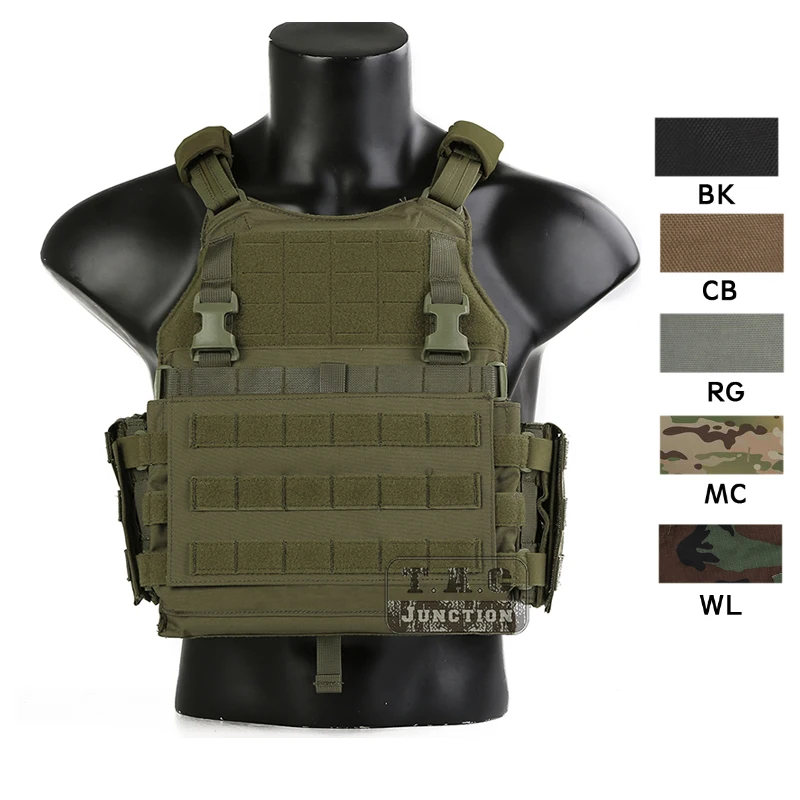 PROD 1005002120654338 Emerson SC7 SCARAB Tactical Modular Vest Placard
Chest Rig Velsyst Style Modular MOLLE Plate Carrier With 2PCS Side
Armor Pouch