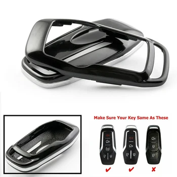 

Remote Smart Car Key Shell Cover Case For Ford Mondeo Mustang Edge Explorer F150 Lincoln MKZ MKC 4 5 Buttons Auto Key Fob Shell