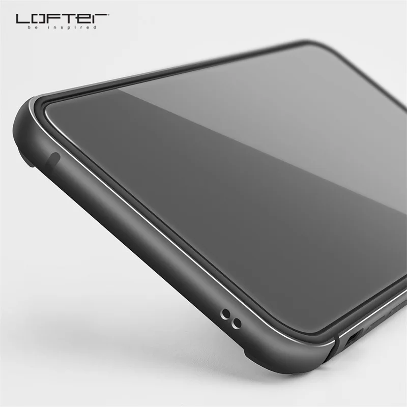 Черный Алюминиевый металлический бампер для Apple iPhone 11 для iPhone 11 Pro MAX и 11 Pro Чехол простая Рамка металлический защитный ковер Capinha - Цвет: Черный