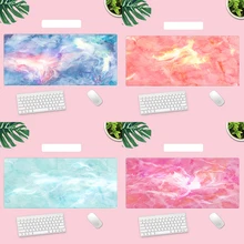

New iMice Large Marble Desk Pad Mouse Pad Chill Gamer Waterproof Leather kawaii Desk Mat Computer Keyboard Table Decoration