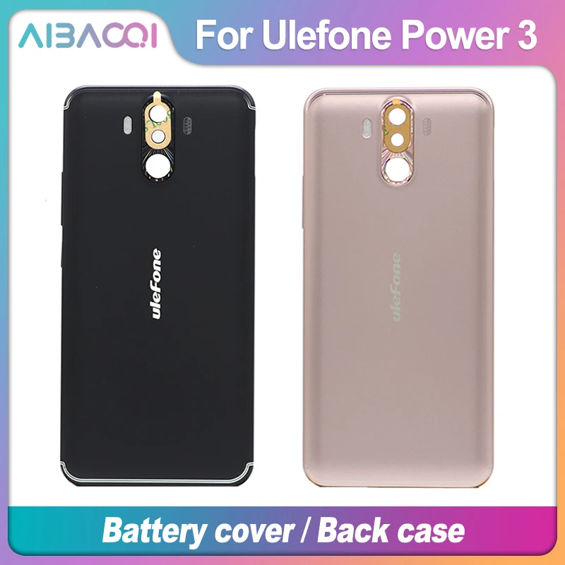 New Original Ulefone Power3 battery case Protective Battery Case Back Cover For 6.0 inch Power 3 Phone+3M adhesive | Мобильные