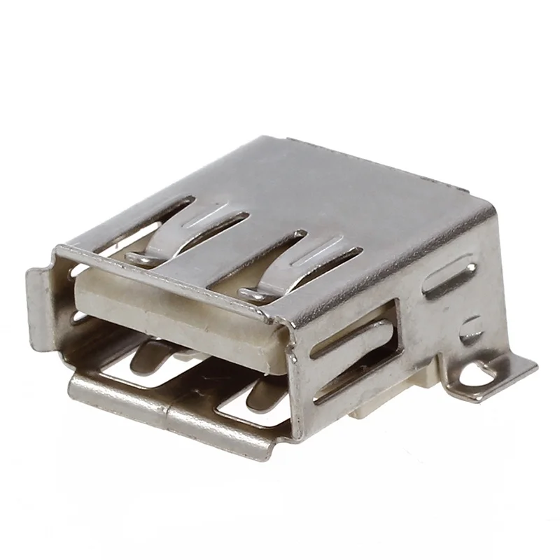 4 x USB 2.0 A PCB SMT computer socket connector silver | Обустройство дома