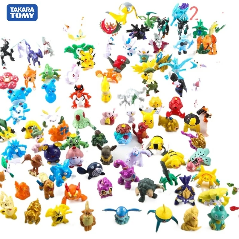 Takara Tomy Pokemon Go 144 Pieces Poche Animal De Compagnie Monstre Magique Bebe Pikachu Poupee Accessoires Modele Jouets Aliexpress