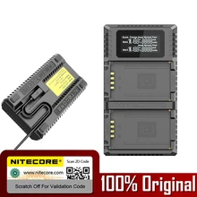 Nitecore ULM10 Pro Digital Dual Slot Travel Camera Charger For Leica BP-SCL5 Batteries, Compatible With M10