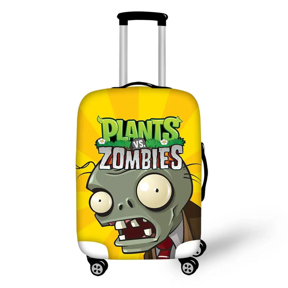 

HaoYun Travel Luggage Cover Plants Hero Pattern Suitcase Cover Zombies Game Design Elastic Dust-proof & Water-proof Protector
