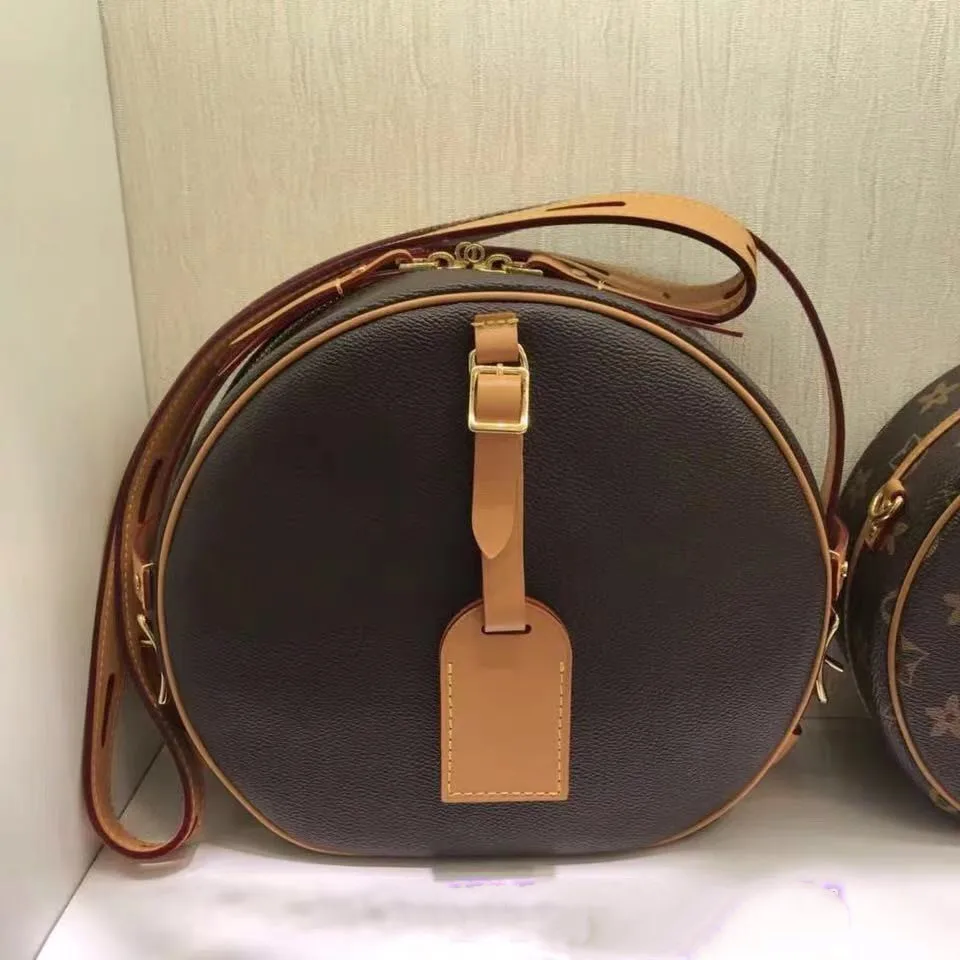 Высококачественная Роскошная портативная круговая женская сумка, кожаная модная Женская Ручная сумка-мессенджер