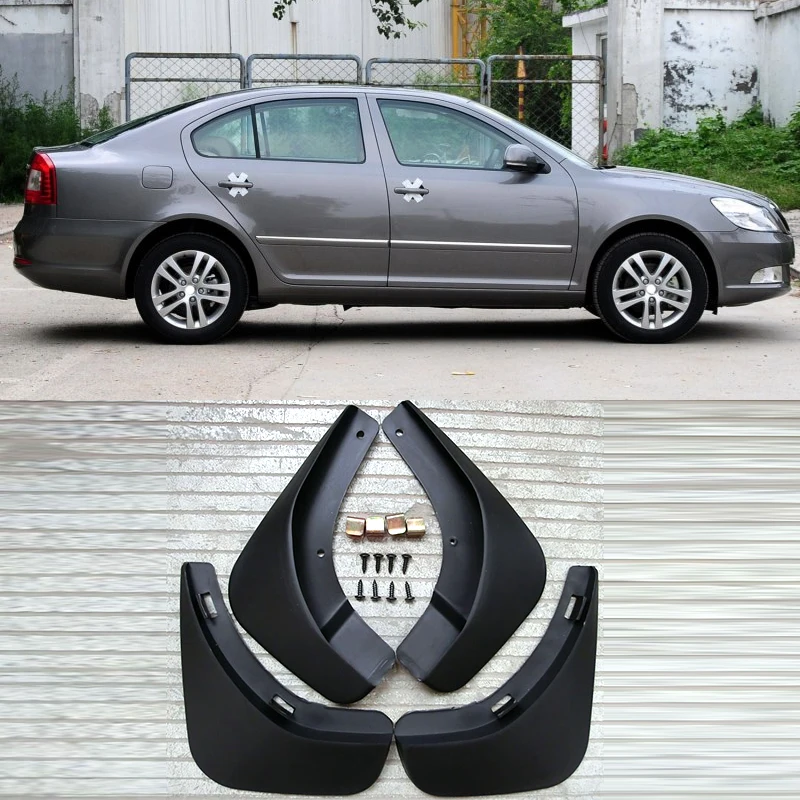 Автомобильный брызговик s для Skoda Octavia A5 2004-2012 4Dr брызговики брызговик крыло брызговиков 2011 2010 2009 2008 2007 2006