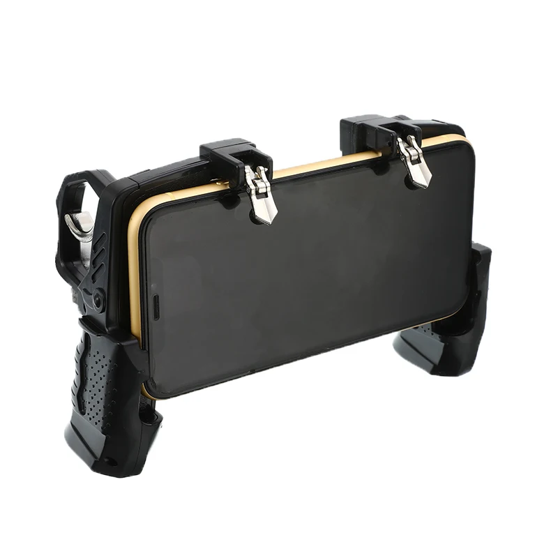 K21 PUGB Helper Four-Finger Linkage Game Handle Peace Elite Fast Shooting Button Controller For PUB