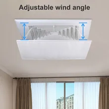 Центральный кондиционер ветровой щит настенный анти прямой выдув лобовое стекло JS22