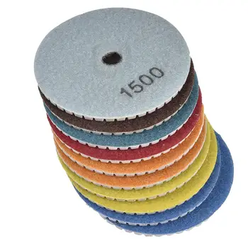 

Diamond Polishing Pads Set Rubber Sticking Tray Polishing Pad Most Popular For Granite Marble Concrete