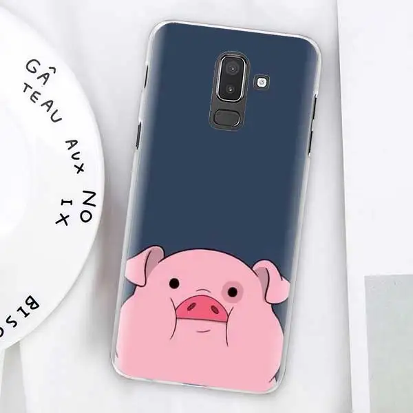 01 Чехлы для samsung Galaxy J4 Plus J6 Plus J8 J3 J5 J7 J5 Prime жесткий чехол - Цвет: 01