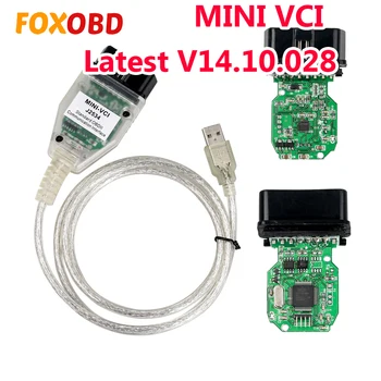 

MINI VCI For Toyota TIS Techstream V14.10.028 MINI-VCI OBD2/OBDII 16pin Diagnostic Tool