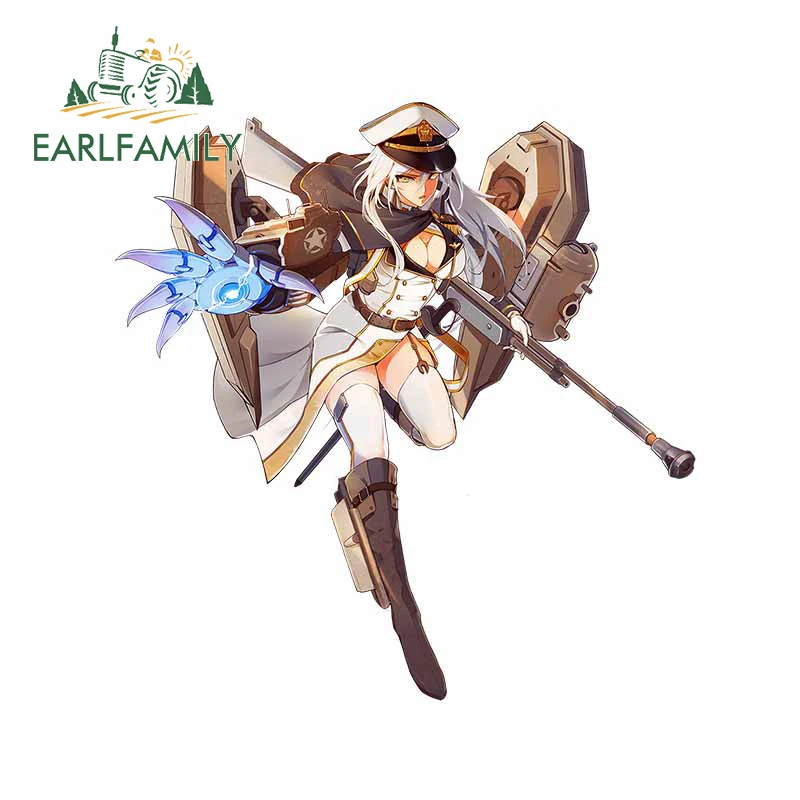 EARLFAMILY 13 см x 12 6 для металла вальс аниме виниловые наклейки на машину окна багажник
