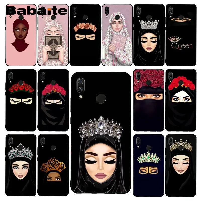Babaite Muslim Islamic Gril Eyes Woman In Hijab Face Phone Case for Xiaomi Redmi4X 6A 6 7 8 9 Redmi 5 5Plus Note9 8T 9Pro | Мобильные