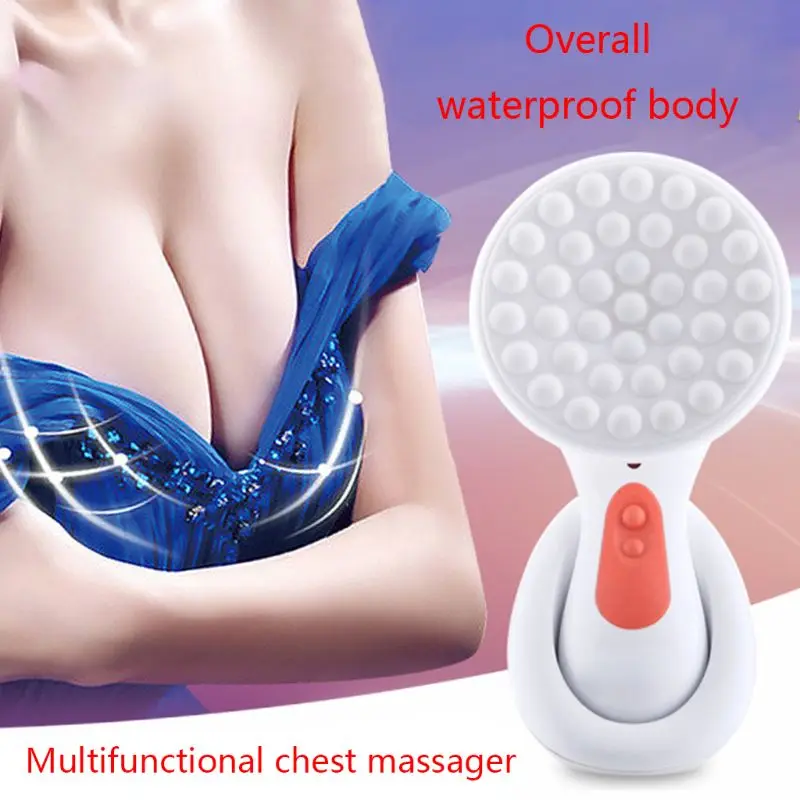 

Electric Breast Massager Chest Enhancement Enlargement Anti Chest Sagging Adjustable Strengthes Promote Metabolism Micro