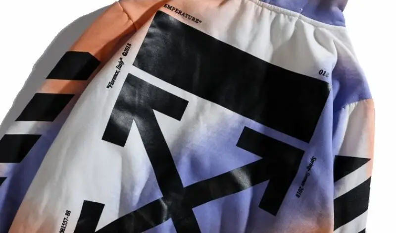 Отрисованная стрела 19ss Off-White OW мужская женская унисекс Осенняя зимняя Модная хлопковая Повседневная Свободная Толстовка с капюшоном, толстовка с капюшоном
