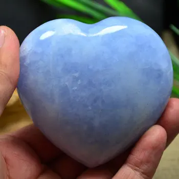 

Kyanite Heart-shaped Goods Of Furniture For Display Rather Than For Use Accompany Healing Chakra Stone Angel Stone Angelite