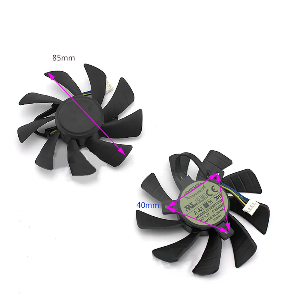 Охлаждающий вентилятор для видеокарты ZOTAC GTX1060 Mini ITX компьютерные аксессуары карт