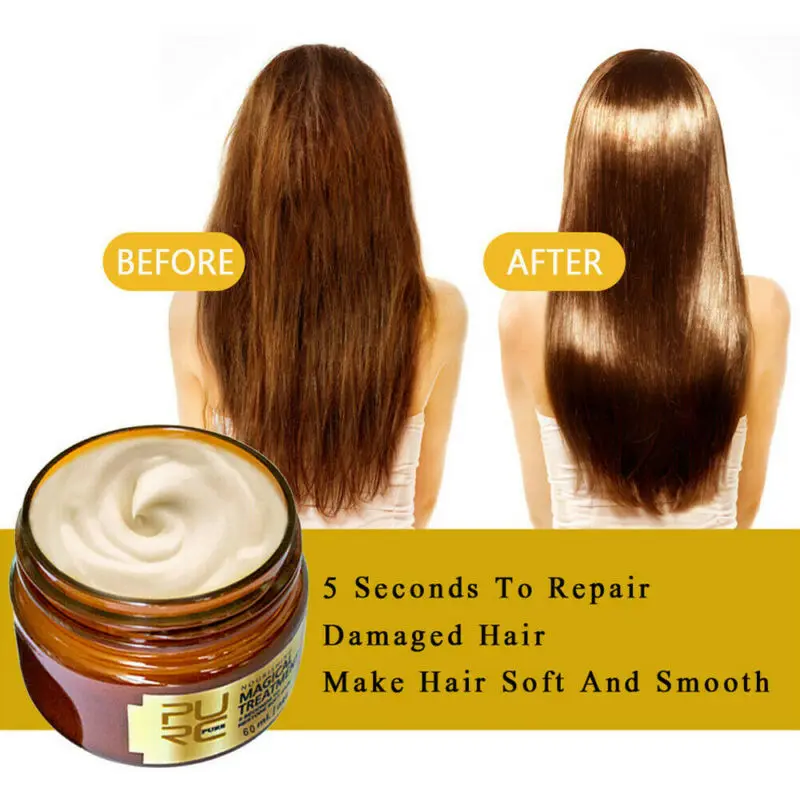 1Pcs Magical Collagen Keratin Hair Treatment Mask Repair Dry Damage Keratin  Root Care 5 Seconds To Repair Damaged Hair 60ML|Hair & Scalp Treatments| -  AliExpress