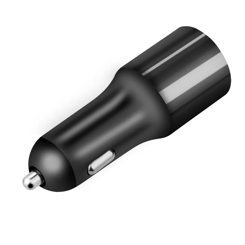 Зарядное устройство USB 2.4A Dual USB Автомобильное зарядное устройство 12 V-24 V D C адаптер двойной USB порт Удобная автомобильная зарядка подходит для всех USB устройств